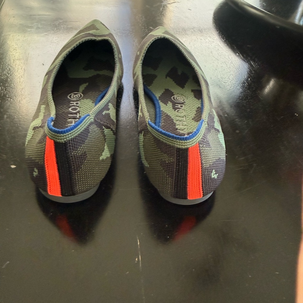 Rothy's Green Camouflage Flats - Picture 4 of 6
